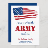Home Is Where The Army Sends Us Military Moving A
