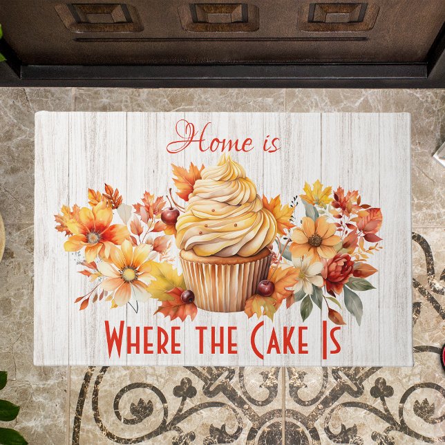 Home is Where the Cake Is – Fall Doormat (Creator Uploaded)