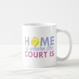 Home Is Where The Court Is Coffee Mug