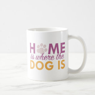 Home Is Where The Dog Is Coffee Mug