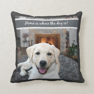 Home is where the dog is cushion