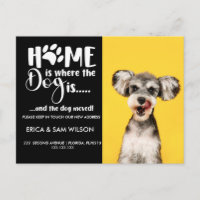 Home is Where the Dog is - Moving Announcement