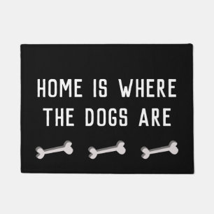 Home is Where The Dogs Are Doormat