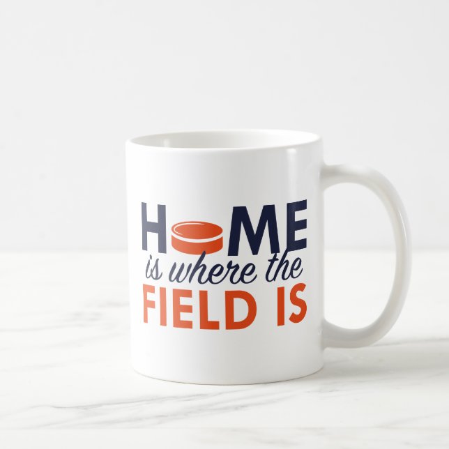 Home Is Where The Field Is Coffee Mug (Right)