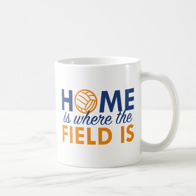 Home Is Where The Field Is Coffee Mug (Right)