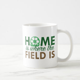 Home Is Where The Field Is Coffee Mug