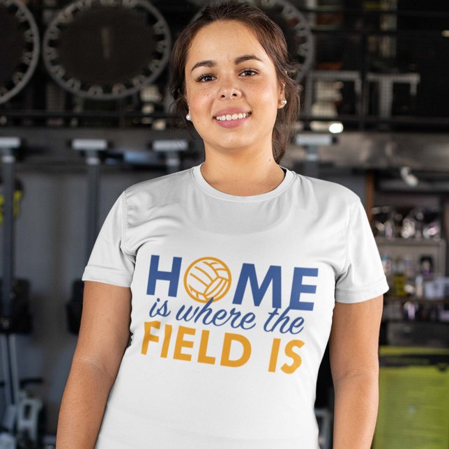 Home Is Where The Field Is T-Shirt (Home Is Where The Field Is T-Shirt)