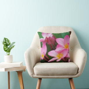 Home Is Where The Heart Is Botanical Throw Pillow