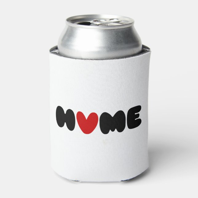 Home Is Where The Heart Is Can Cooler (Can Front)