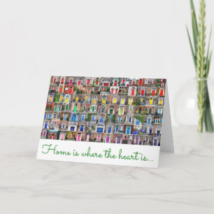 "Home is Where the Heart Is" Card