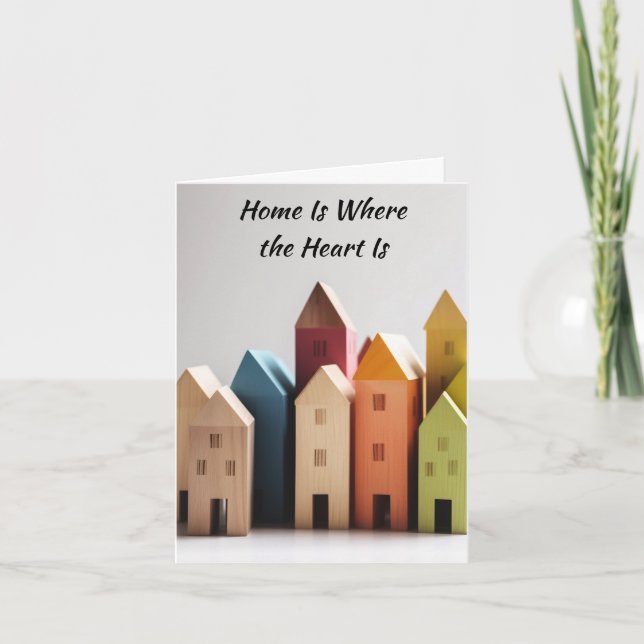 Home Is Where the Heart Is  Card (Front)