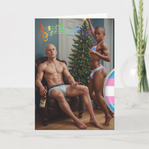 Home is Where the Heart Is: Gay Christmas Card