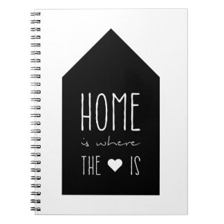 Home Is Where The Heart Is - Inspirational Journal