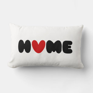 Home Is Where The Heart Is Lumbar Cushion