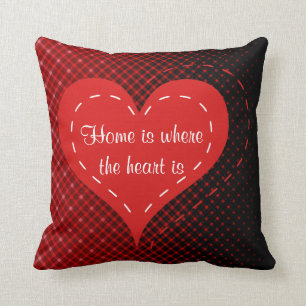 Home Is Where The Heart Is Pillows