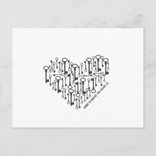 Home is Where the Heart Is Postcard