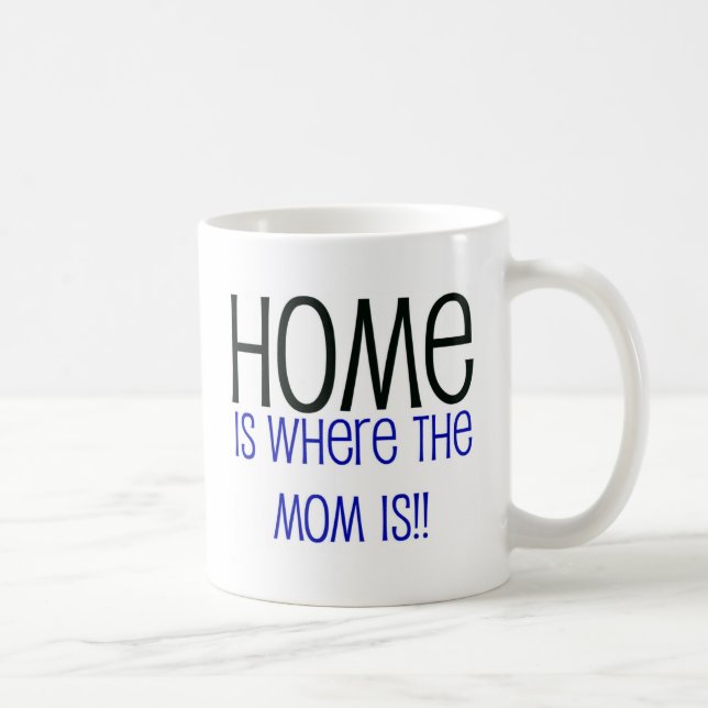 Home is Where the Mum is Coffee Mug (Right)