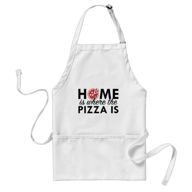 Home Is Where The Pizza Is Standard Apron (Front)