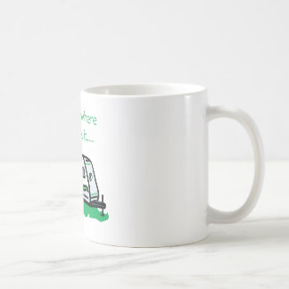 Home is where you park it. coffee mug