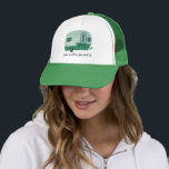 Home is where you Park It -Vintage Camper Trailer  Trucker Hat<br><div class="desc">Check out this awesome vintage camper trailer and get ready for your road trip! Check out my shop for more designs too!</div>
