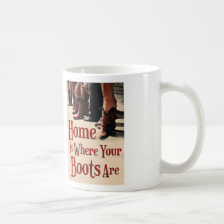 Home Is Where Your Boots Are Mug