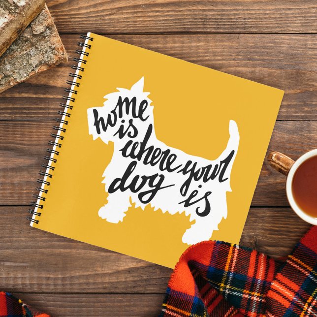 Home Is Where Your Dog Is Notebook (Creator Uploaded)