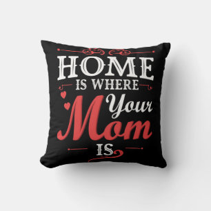 Home Is Where Your Mum Is Cushion
