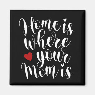 Home is Where Your Mum is Mother's Day   Magnet