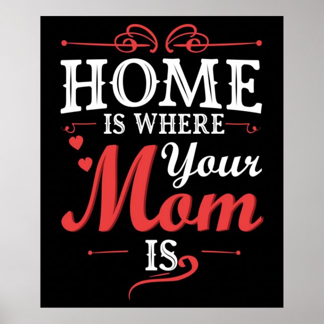Home Is Where Your Mum Is Poster (Front)