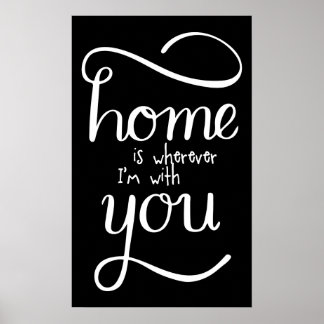 Home is wherever I'm with you Poster