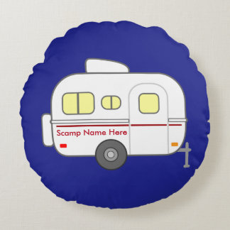 Home is wherever we are together. round cushion