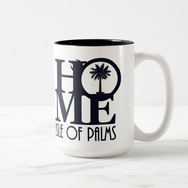 HOME Isle of Palms 15oz Two-Tone Coffee Mug (Right)