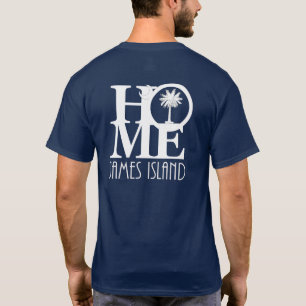 HOME James Island (Back Print) T-Shirt
