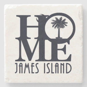 HOME James Island SC Stone Coaster