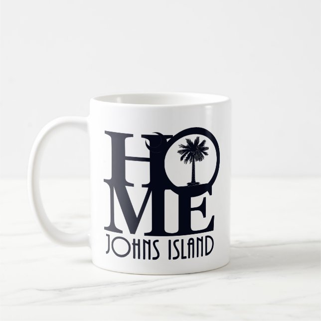 HOME Johns Island SC 11oz Coffee Mug (Left)