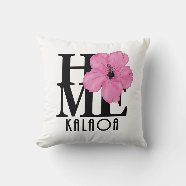 HOME Kalaoa Pink Cushion (Front)