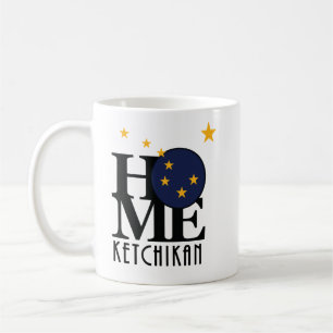 HOME Ketichikan Alaska 11oz Coffee Mug