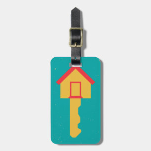 home key luggage tag