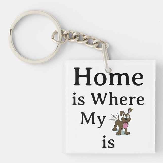 Home Keychain (Front)