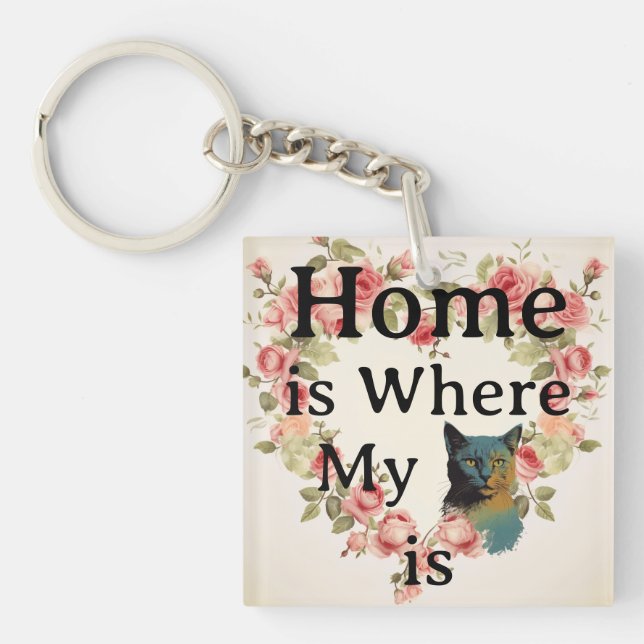 Home Keychain (Front)