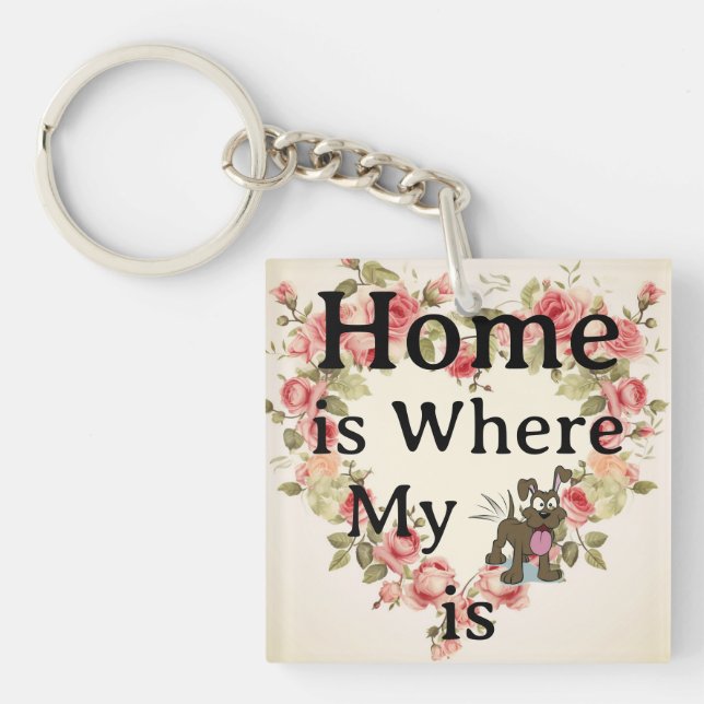 Home Keychain (Front)