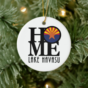 HOME Lake Havasu Ceramic Ornament