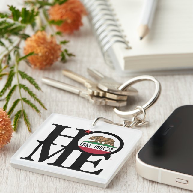 HOME Lake Tahoe  Key Ring (Front Right)