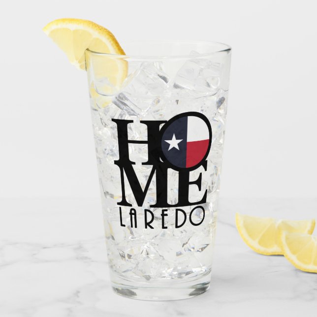 HOME Laredo Texas Glass (Front Ice)