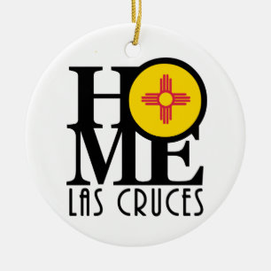 HOME Las Cruces Ceramic Ornament