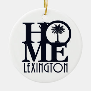 HOME Lexington SC Ceramic Ornament