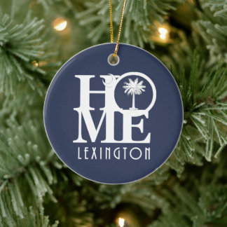 HOME Lexington South Carolina Ceramic Ornament