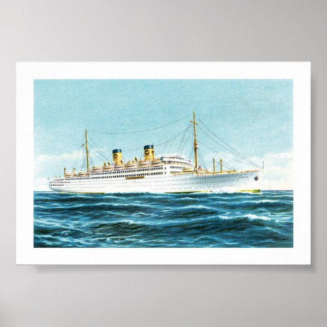 Home Line's Italia Poster (Front)