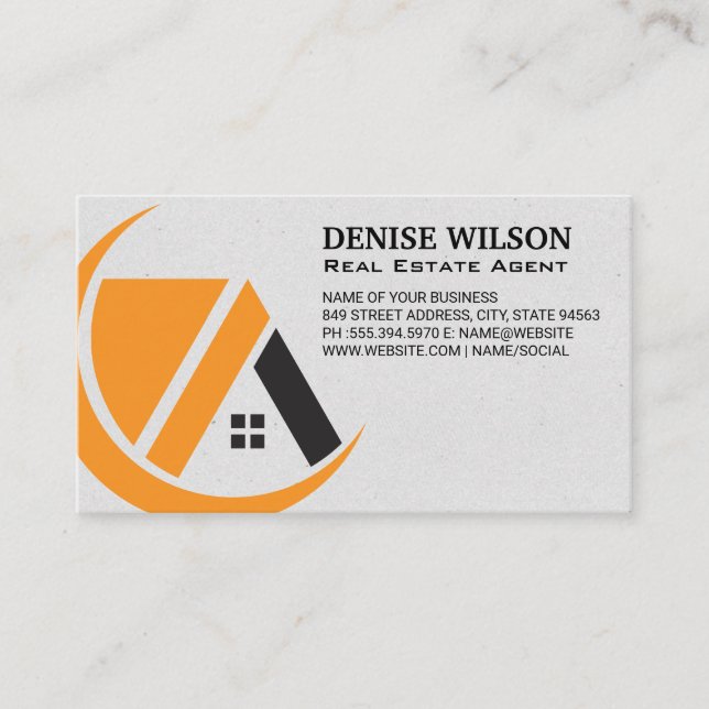 Home Logo Business Card (Front)
