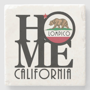HOME Lompico California Stone Coaster